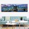 5D Large Diamond Painting Kits for Adults (35.43x11.8inch), Full Round Drill Brook Bridge Pictures Arts Paint by Diamonds Kits Diamond Art Kits for Home Wall Decor Relax Gift